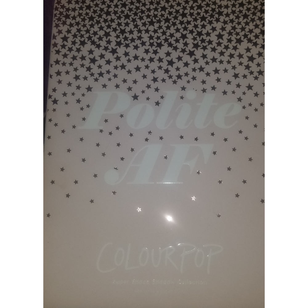 Colourpop Polite AF eyeshadow collection New